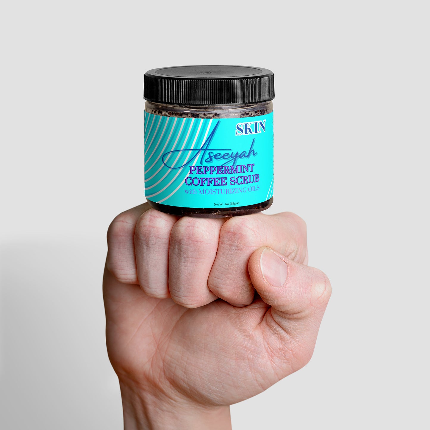 Peppermint Coffee Scrub