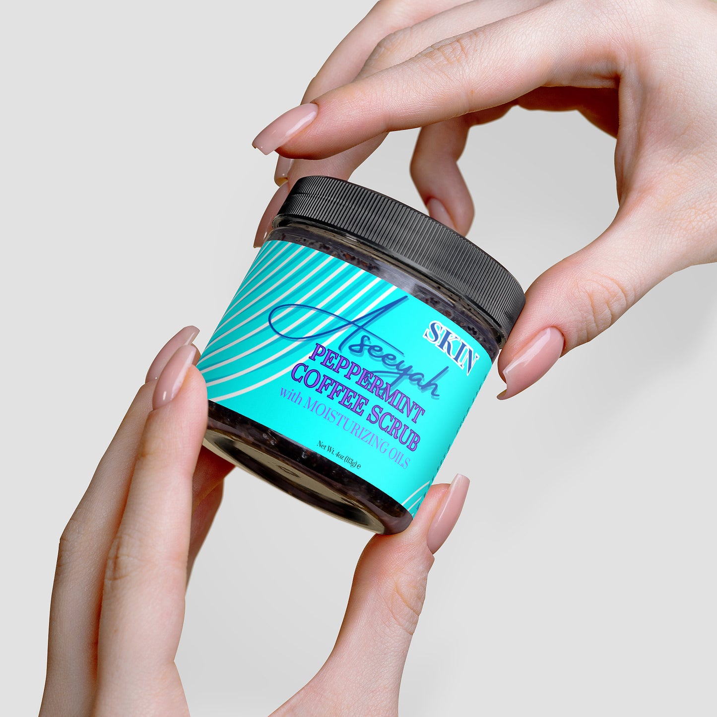 Peppermint Coffee Scrub