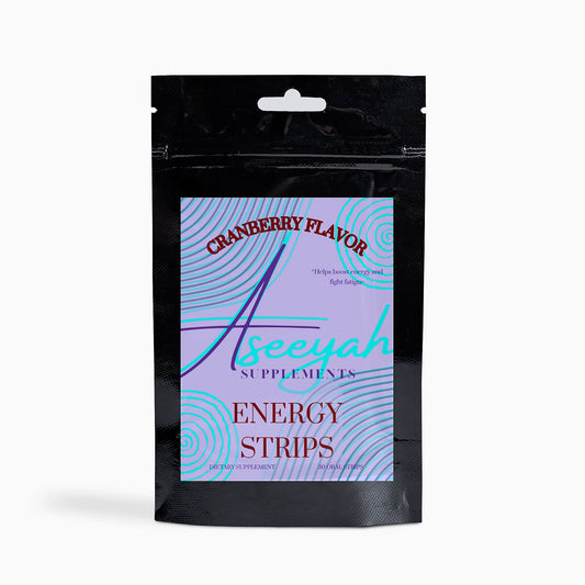 Cranberry flavored Energy Strips